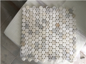Chevron Mosaic Brick Mosaic